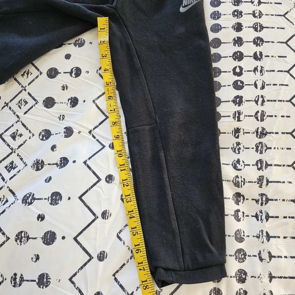 Nike Tech Fleece Full-zip Hoodie and Jogger Set In Black, Size 6-7 - Picture 10 of 10